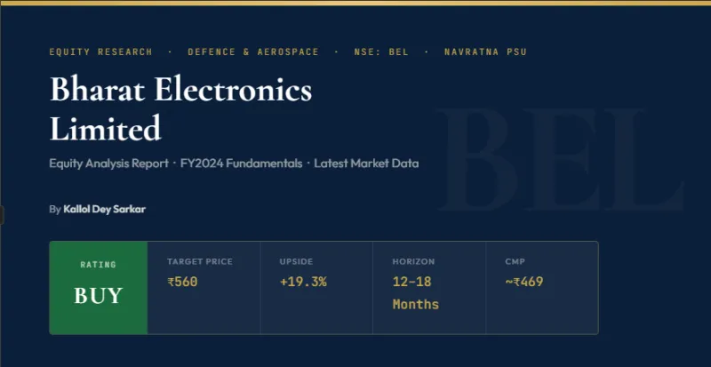 Bharat Electronics Limited (BEL)