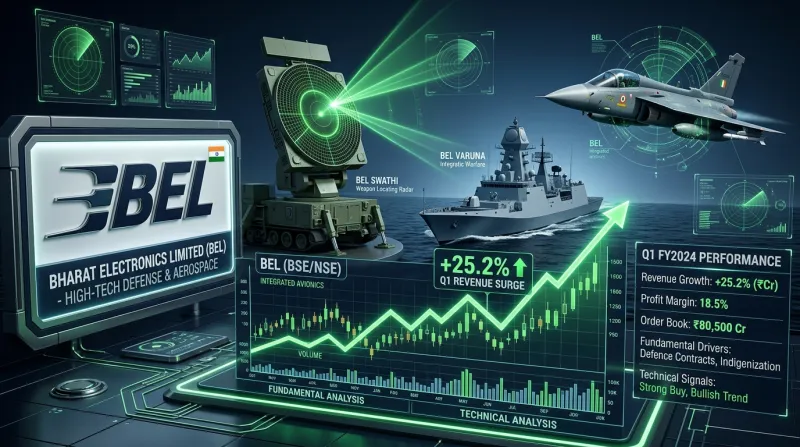 Bharat Electronics (BEL) Analysis: ₹72K Cr Order Book, Target
