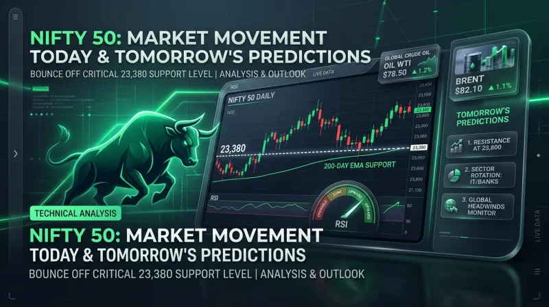 Nifty 50 Analysis (Sept 10): 23,380 Bounce & Sept 11 Forecast