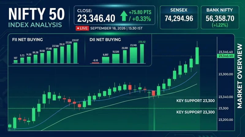 Nifty 50 Market Movement September 18 2026 Analysis September 21 Prediction Indicators Support Resistance